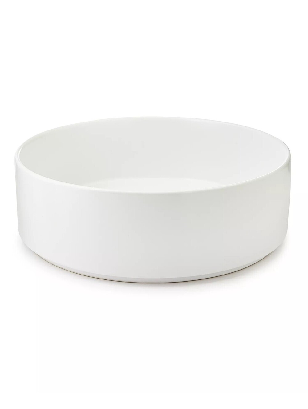 80$ The Cellar Aaden Matte Stackable Serve Bowl White